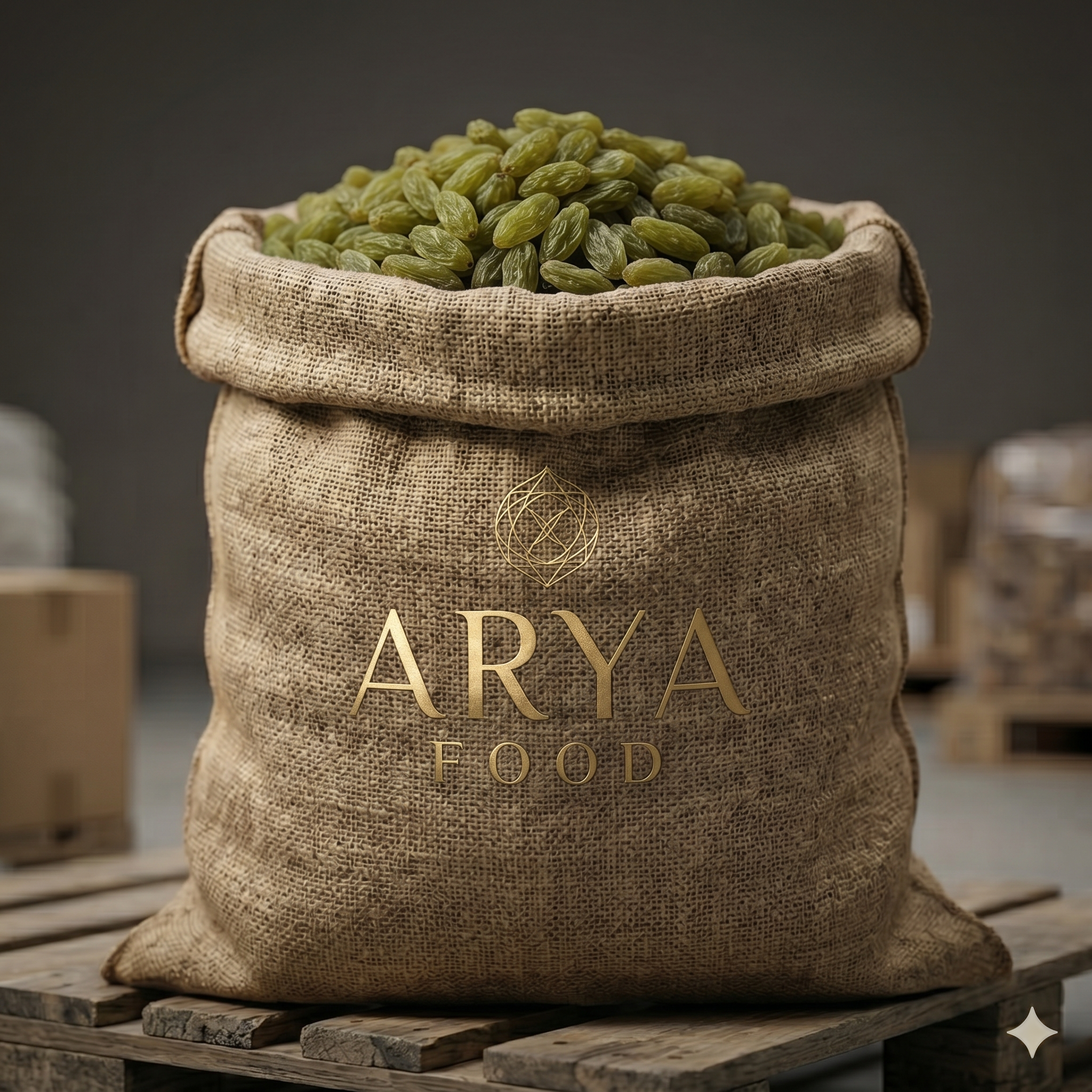 Product photo: Green Raisins